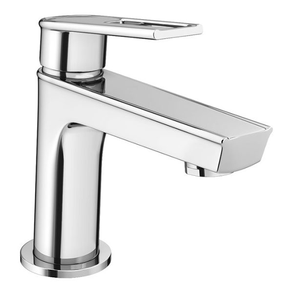 Valencia Modern Single Lever Basin Mixer Tap + Waste - Image 4