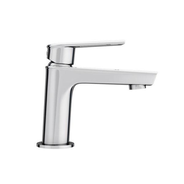 Valencia Modern Single Lever Basin Mixer Tap + Waste - Image 2