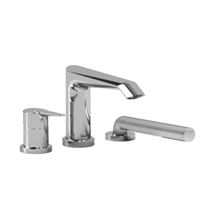 Riobel Venty Deck Mounted Bath Shower Mixer   Chrome