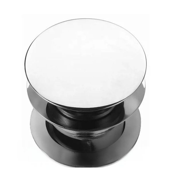 Burlington Claremont Regent   Chrome Basin Mixer with Click Clack Waste - Image 2