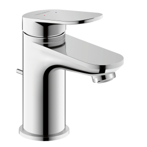 Duravit Wave S Size Single Lever Basin Mixer with Pop up Waste   Chrome