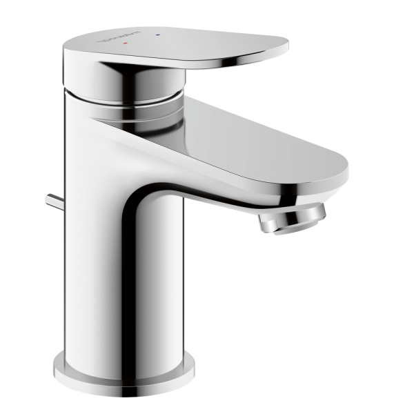 Duravit Wave S Size Single Lever Basin Mixer with Pop up Waste   Chrome