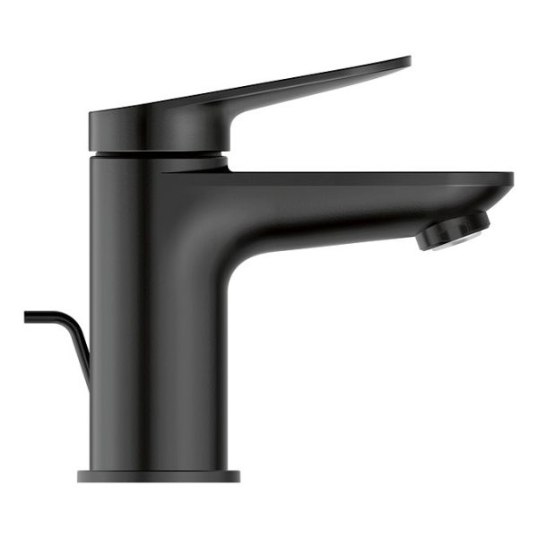 Duravit Wave S Size Single Lever Basin Mixer with Pop up Waste   Matt Black - Image 2
