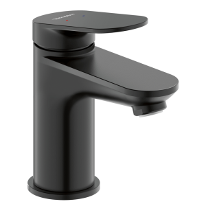 Duravit Wave S Size Single Lever Basin Mixer   Matt Black