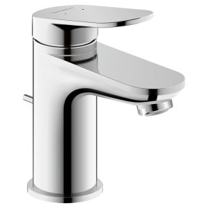 Duravit Wave MinusFlow S Size Single Lever Basin Mixer with Pop Up Waste