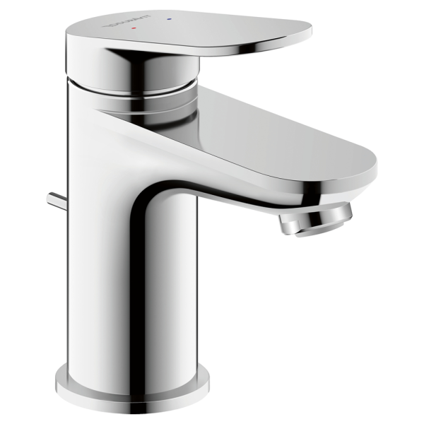 Duravit Wave MinusFlow S Size Single Lever Basin Mixer with Pop Up Waste