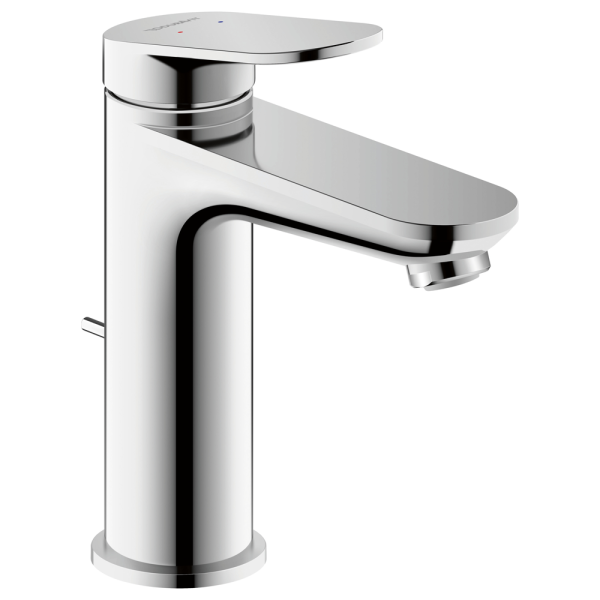 Duravit Wave M Size Single Lever Basin Mixer with Pop up Waste Set   Chrome