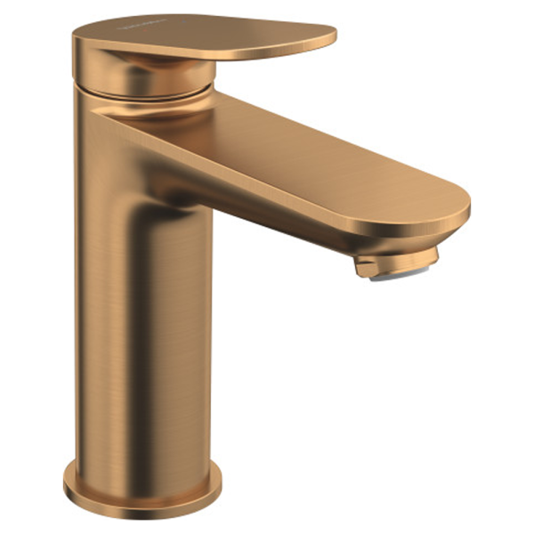 Duravit Wave M Size Single Lever Basin Mixer   Brushed Bronze