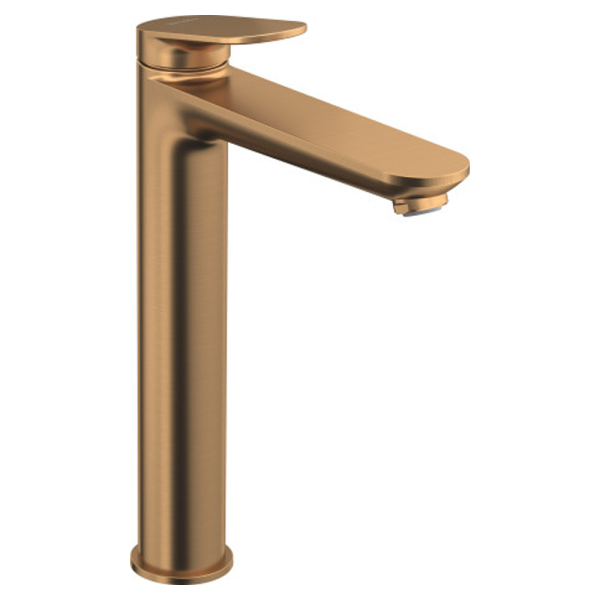 Duravit Wave XL Size Single Lever Basin Mixer   Brushed Bronze