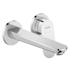 Duravit Wave Wall Mounted Single Lever Basin Mixer   Chrome