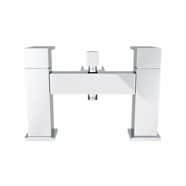 Monza Waterfall Bath Shower Mixer Taps + Shower Kit - Image 2