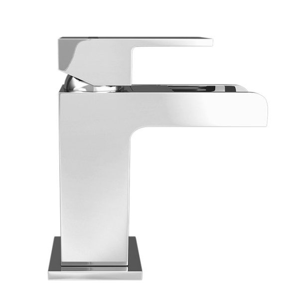 Monza Waterfall Mini Basin Tap Chrome - Image 4