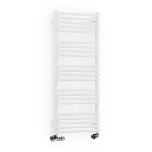 Terma Alex H1140 x W500mm White Heated Towel Rail