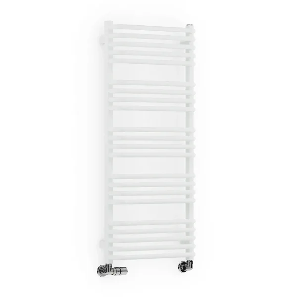 Terma Alex H1140 x W500mm White Heated Towel Rail