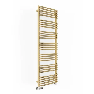 Terma Alex H1580 x W500mm Brass Heated Towel Rail