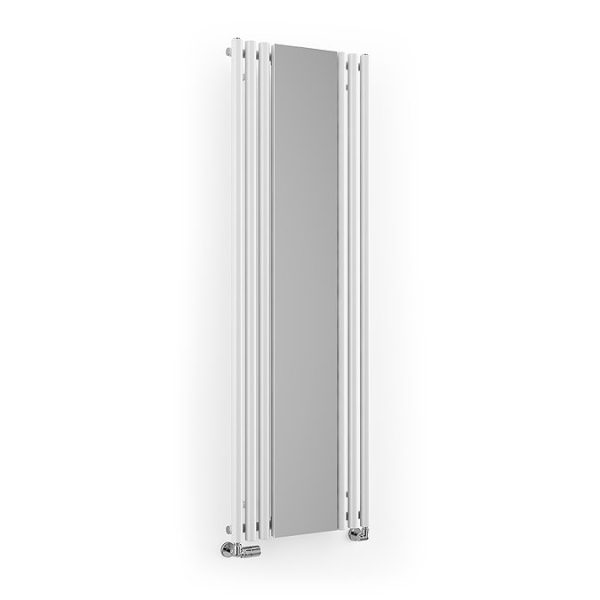 Terma Rolo Mirror H1800 x W590mm White Designer Radiator - Image 3