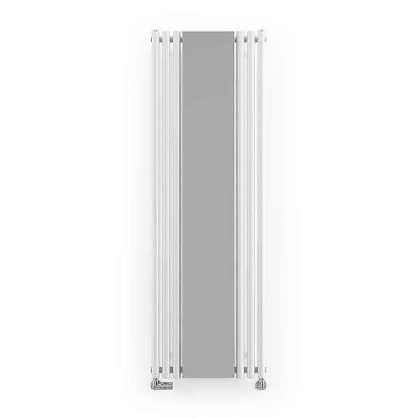 Terma Rolo Mirror H1800 x W590mm White Designer Radiator - Image 4