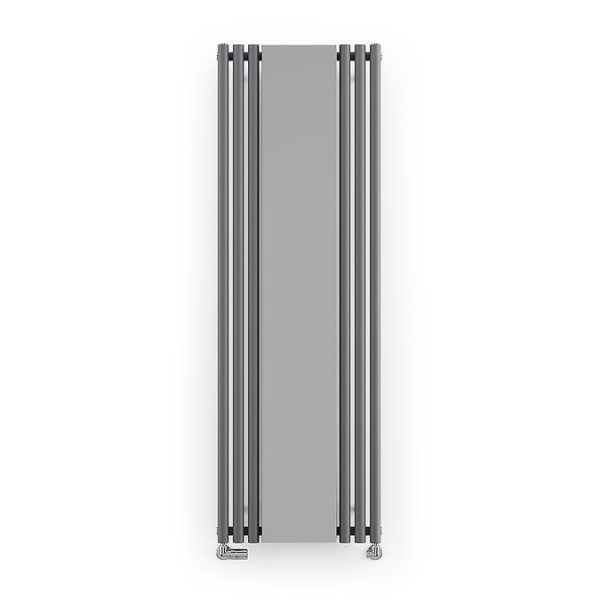Terma Rolo Mirror H1800 x W590mm Modern Grey Designer Radiator - Image 5