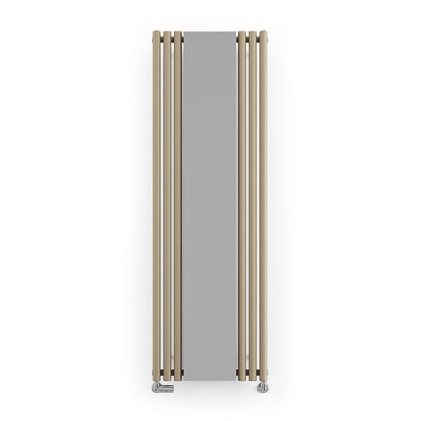 Terma Rolo Mirror H1800 x W590mm Quartz Mocha Designer Radiator - Image 5