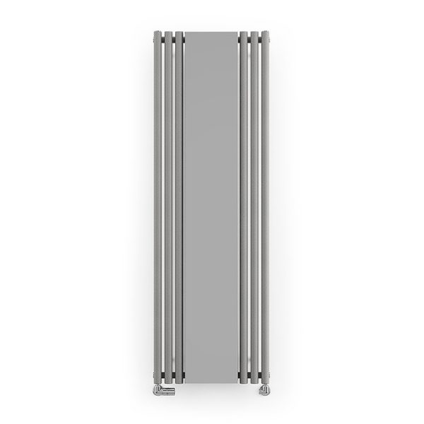 Terma Rolo Mirror H1800 x W590mm Salt & Pepper Designer Radiator - Image 5