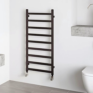 Terma Simple Heban Black Heated Towel Rail 1080 x 500mm