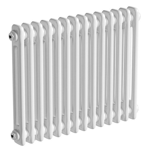 The Heating Co. 834 x 500mm Corso 2 Column White Radiator - Image 3