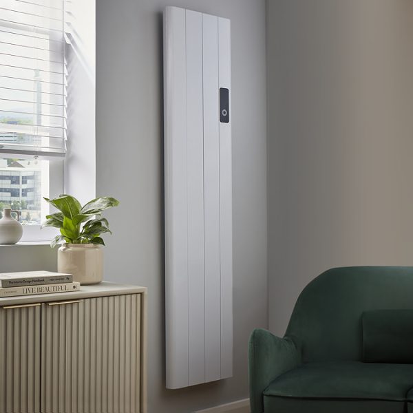 Urban Electric Smart Wifi Aluminium Panel 2000W Energy Saving Vertical White Radiator   1600 x 544mm - Image 3