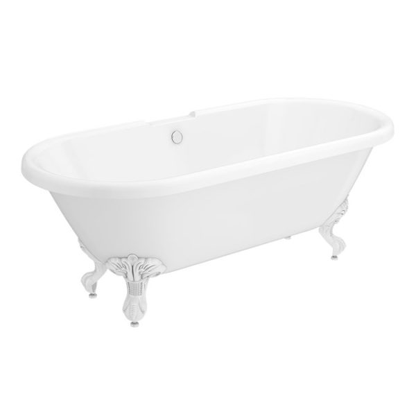 Duke 1795 Traditional Roll Top Bath + White Leg Set - Image 4