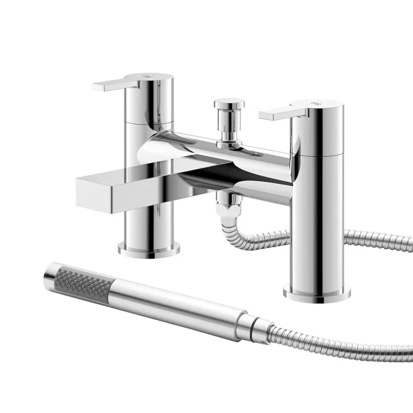 Hudson Reed Willow Bath Shower Mixer + Shower Kit