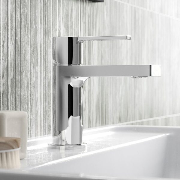 Hudson Reed Willow Mono Basin Mixer + Waste - Image 2
