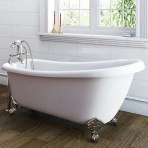 Orchard Winchester 1690 x 705mm Slipper Freestanding Bath with Chrome Feet