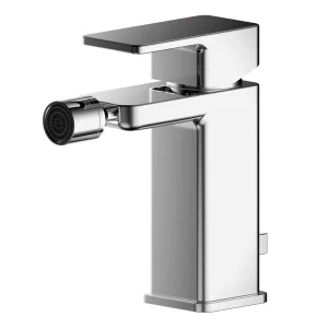 Nuie Windon Chrome Mono Bidet Mixer with Pop up Waste