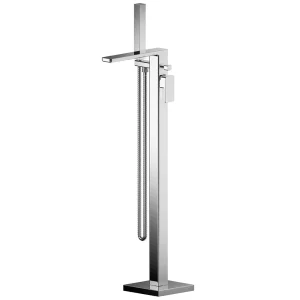 Nuie Windon Chrome Freestanding Bath Shower Mixer