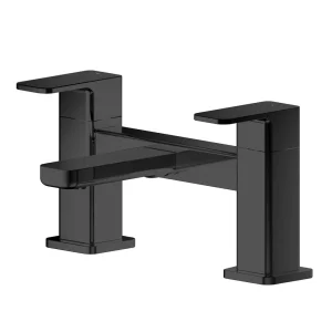 Toreno Square Black Bath Filler