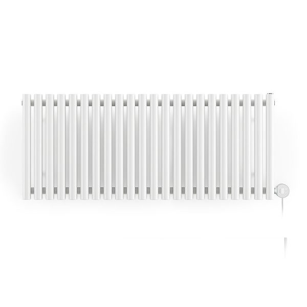 Terma Rolo Room E (Wi Fi Controlled) H580 X W1195mm White Electric Radiator with 1kw VEO Heating Element - Image 3