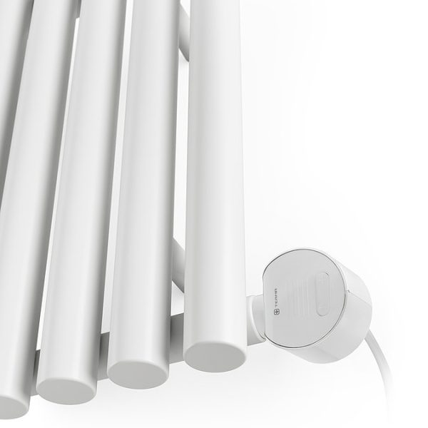 Terma Rolo Room E (Wi Fi Controlled) H580 X W1195mm White Electric Radiator with 1kw VEO Heating Element - Image 4