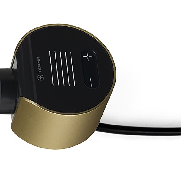 Terma Rolo Room E (Wi Fi Controlled) H580 X W1195mm Brass Electric Radiator with 1kw VEO Heating Element - Image 6