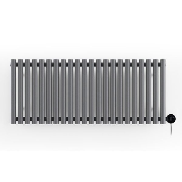 Terma Rolo Room E (Wi Fi Controlled) H580 X W1195mm Modern Grey Electric Radiator with 1kw VEO Heating Element - Image 3