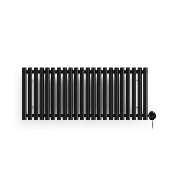 Terma Rolo Room E (Wi Fi Controlled) H580 X W1195mm Heban Black Electric Radiator with 1kw VEO Heating Element - Image 3