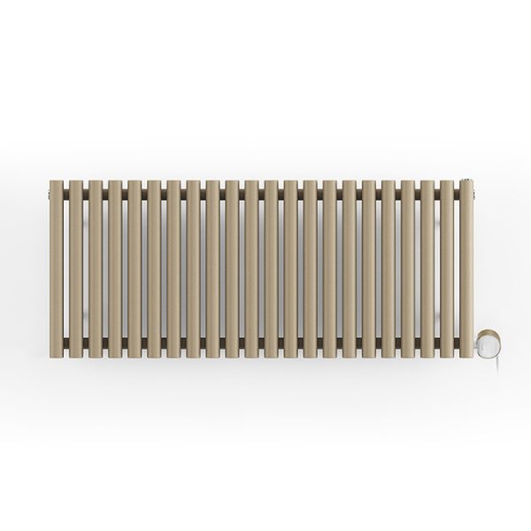 Terma Rolo Room E (Wi Fi Controlled) H580 X W1195mm Quartz Mocha Electric Radiator with 1kw VEO Heating Element - Image 3