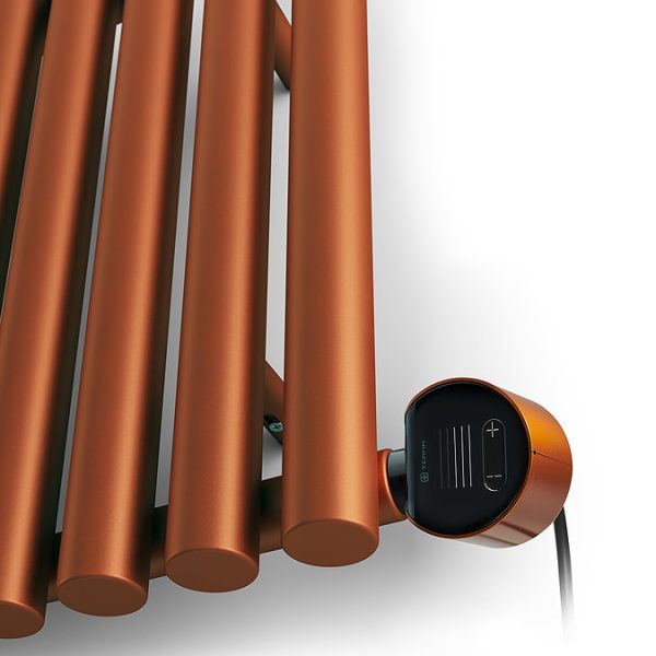 Terma Rolo Room E (Wi Fi Controlled) H580 X W1195mm True Copper Electric Radiator with 1kw VEO Heating Element - Image 5