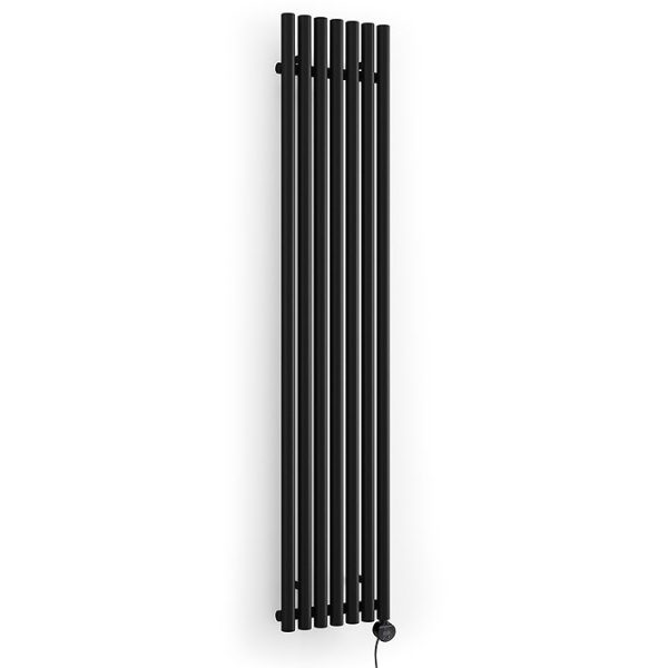 Terma Rolo Room E (Wi Fi Controlled) H1800 X W370mm Heban Black Electric Radiator with 0.8kw VEO Heating Element - Image 3
