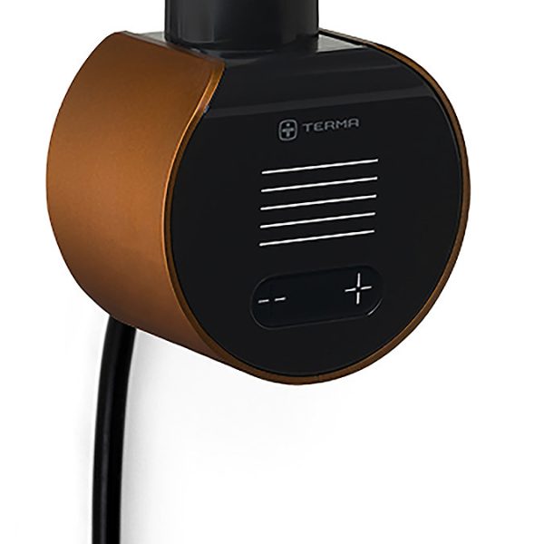 Terma Rolo Room E (Wi Fi Controlled) H1800 X W370mm Modern True Copper Radiator with 0.8kw VEO Heating Element - Image 6