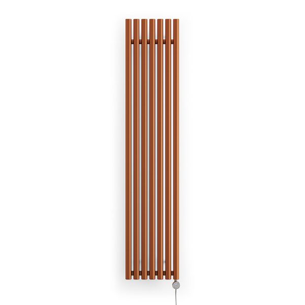 Terma Rolo Room E (Bluetooth Controlled) H1800 x W370mm True Copper Electric Radiator with 0.8kw MOA Blue Element - Image 4