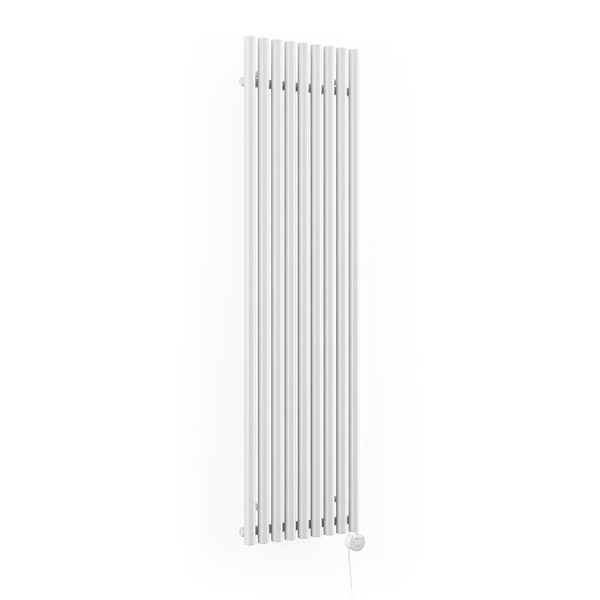 Terma Rolo Room E (Wi Fi Controlled) H1800 X W480mm White Electric Radiator with 1kw VEO Heating Element - Image 6