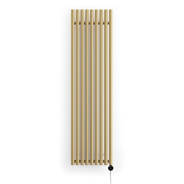Terma Rolo Room E (Wi Fi Controlled) H1800 X W480mm Brass Electric Radiator with 1kw VEO Heating Element - Image 4