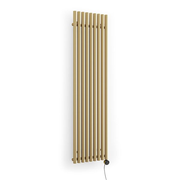 Terma Rolo Room E (Wi Fi Controlled) H1800 X W480mm Brass Electric Radiator with 1kw VEO Heating Element - Image 5