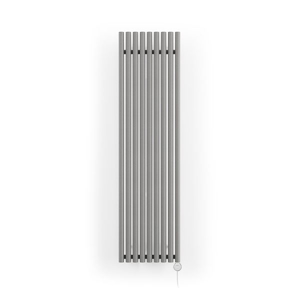 Terma Rolo Room E (Wi Fi Controlled) H1800 X W480mm Salt n Pepper Electric Radiator with 1kw VEO Heating Element - Image 5