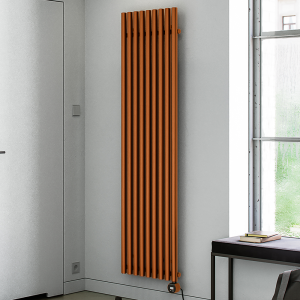 Terma Rolo Room E (Wi Fi Controlled) H1800 X W480mm True Copper Electric Radiator with 1kw VEO Heating Element