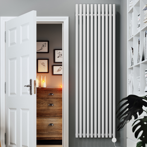 Terma Rolo Room E (Wi Fi Controlled) H2000 X W590mm White Electric Radiator with 1.5kw VEO Heating Element